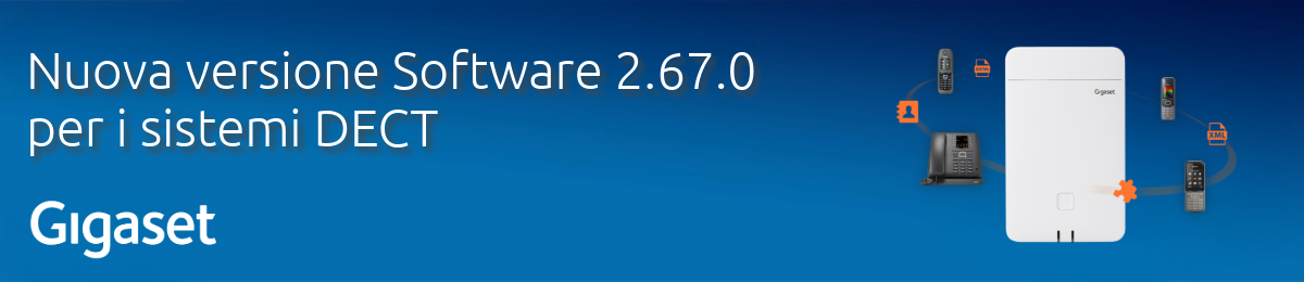 Gigaset N610/N670/N770/N870/N870E IP PRO - Nuova versione software 2.67.0